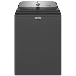 Maytag - 4.7 Cu. Ft. High Efficiency Top Load Washer with Pet Pro System - Open Box - Excellent - Volcano Black