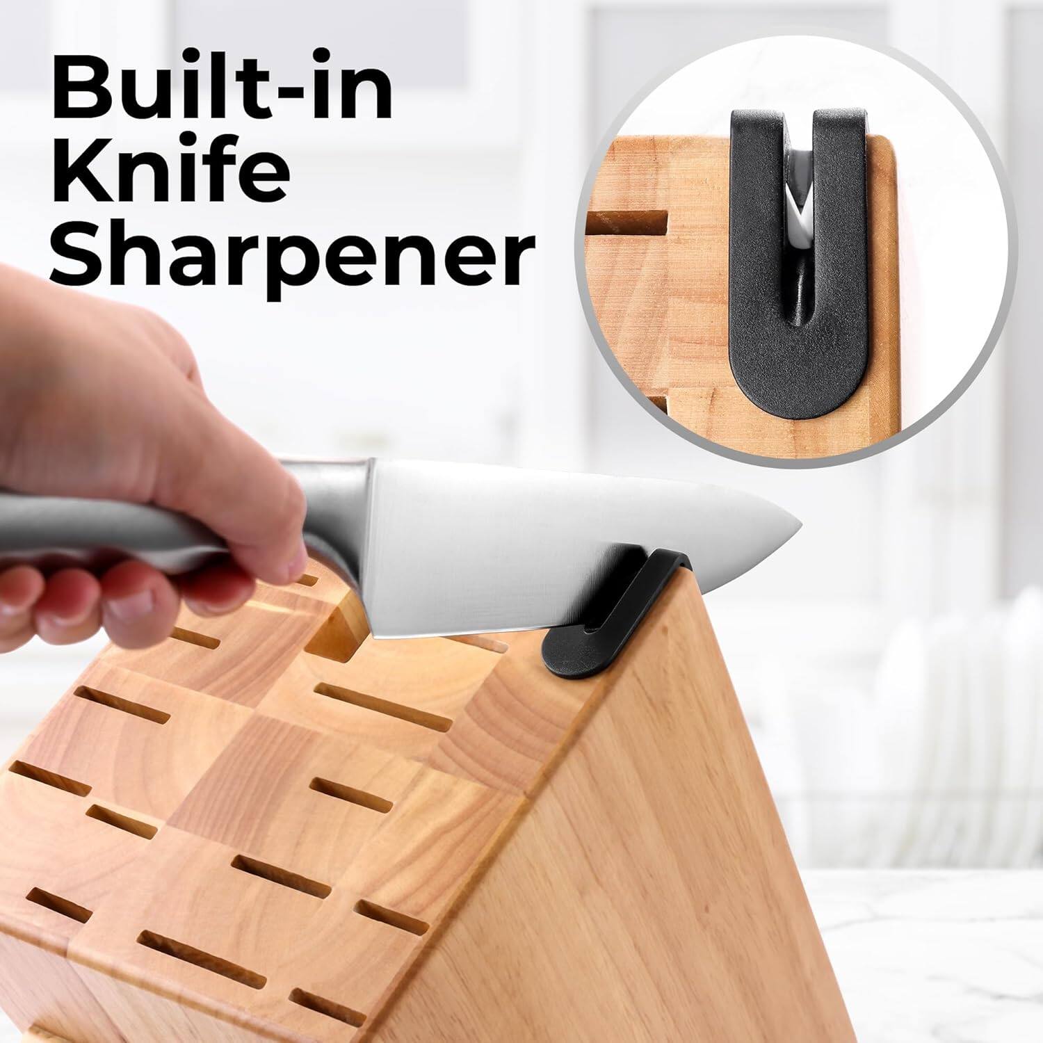 Built-in Knife Sharpener