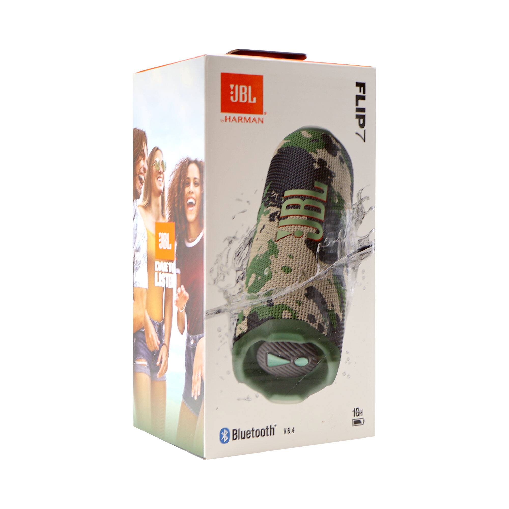 JBL Flip 7 Portable Waterproof Bluetooth Speaker + In Ear
