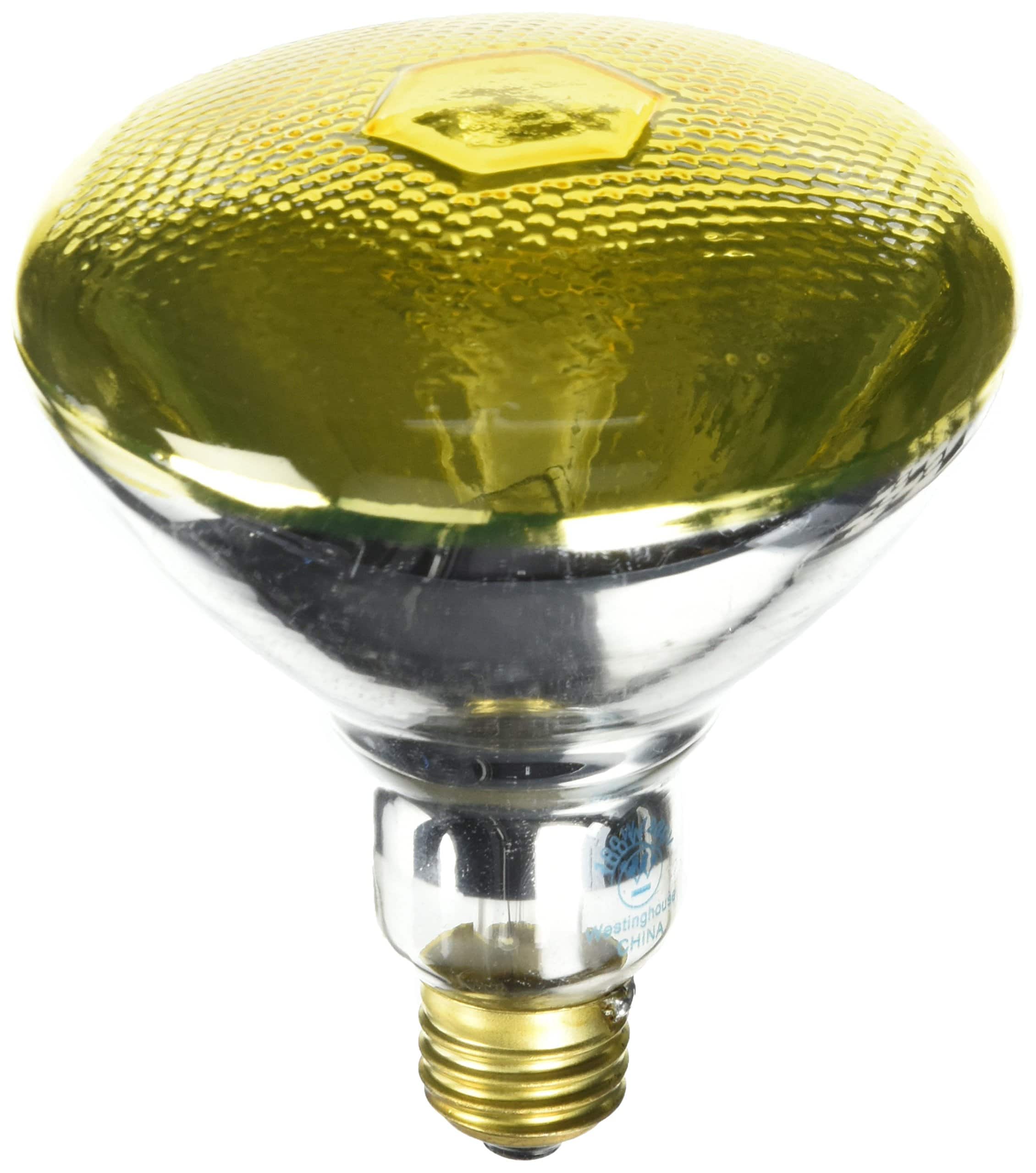 Westinghouse - Bug Light 100 W E26 Floodlight Incandescent Bulb E26 (Medium) Yellow 1 pk price history on PriceWatchPro