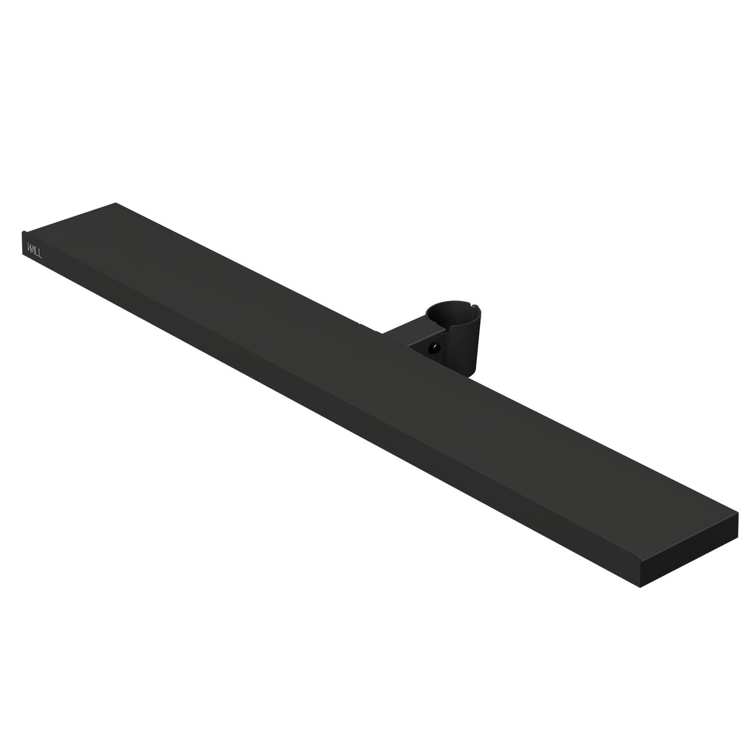 Front. WALL - Soundbar Shelf for TV Stand A2 High/Large/Grand Types, Medium Size, Width 37.5" - Satin Black.
