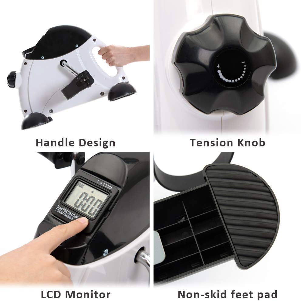 Handle Design, Tension Knob, LCD Monitor, Non-skid feet pad