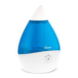 CRANE - 0.5 Gal. Ultrasonic Cool Mist Humidifier - Blue/White
