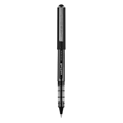 Alt View 1. Uni - Uni Vision Rollerball Pen,Micro Point, Black Ink, Dozen (60106).
