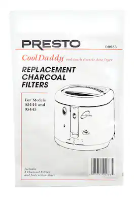 Presto - 1 cu in Deep Fryer - Gray