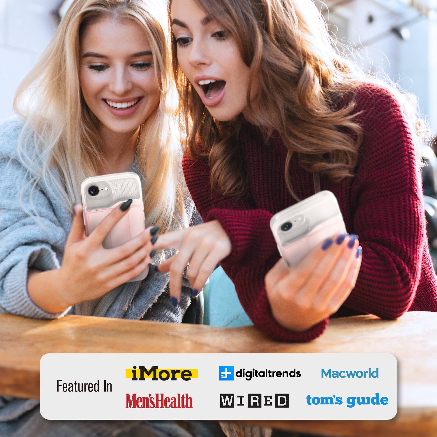 iMore  
Featured In  
Men's Health  
digitaltrends  
Macworld  
WIRED  
tom's guide