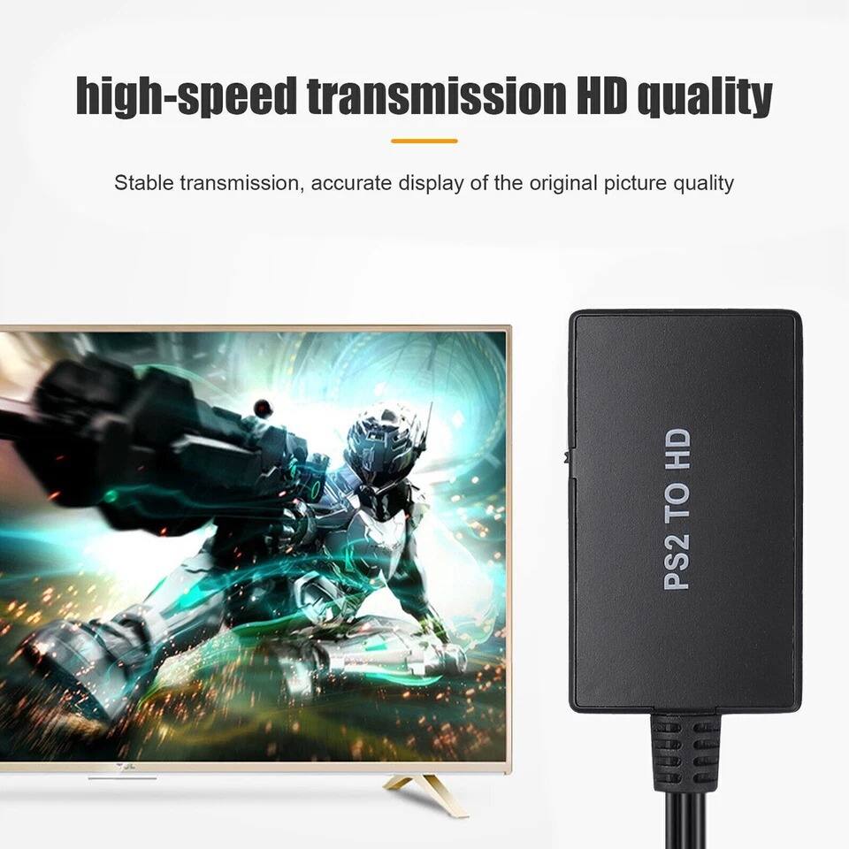 high-speed transmission HD quality

Stable transmission, accurate display of the original picture quality

PS2 TO HD