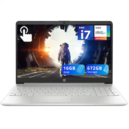 Intel i7
Intel Iris Xe Graphics
16GB RAM
672GB Storage
HP