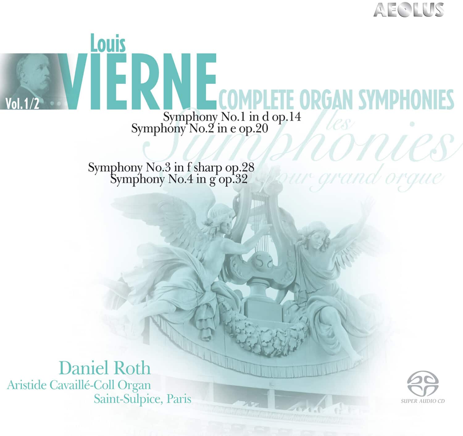 Daniel Roth - Organ Symphonies Vol. 1 & 2   - SUPER-AUDIO CD [Super Audio CD (SACD)] price history on PriceWatchPro