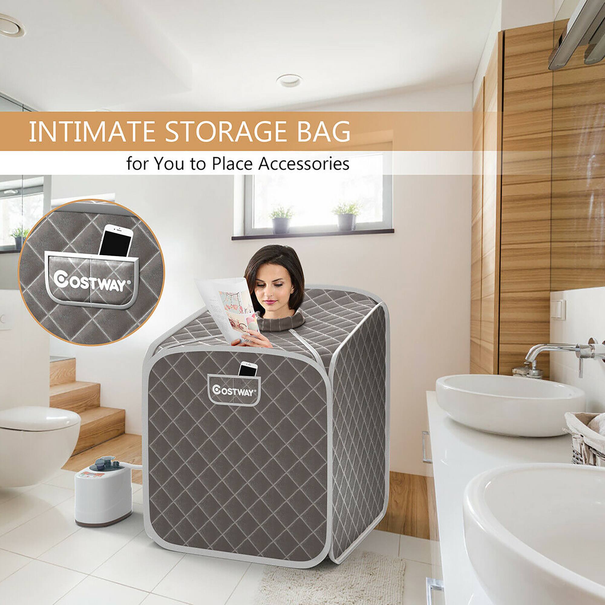 INTIMATE STORAGE BAG for You to Place Accessories COSTWAY