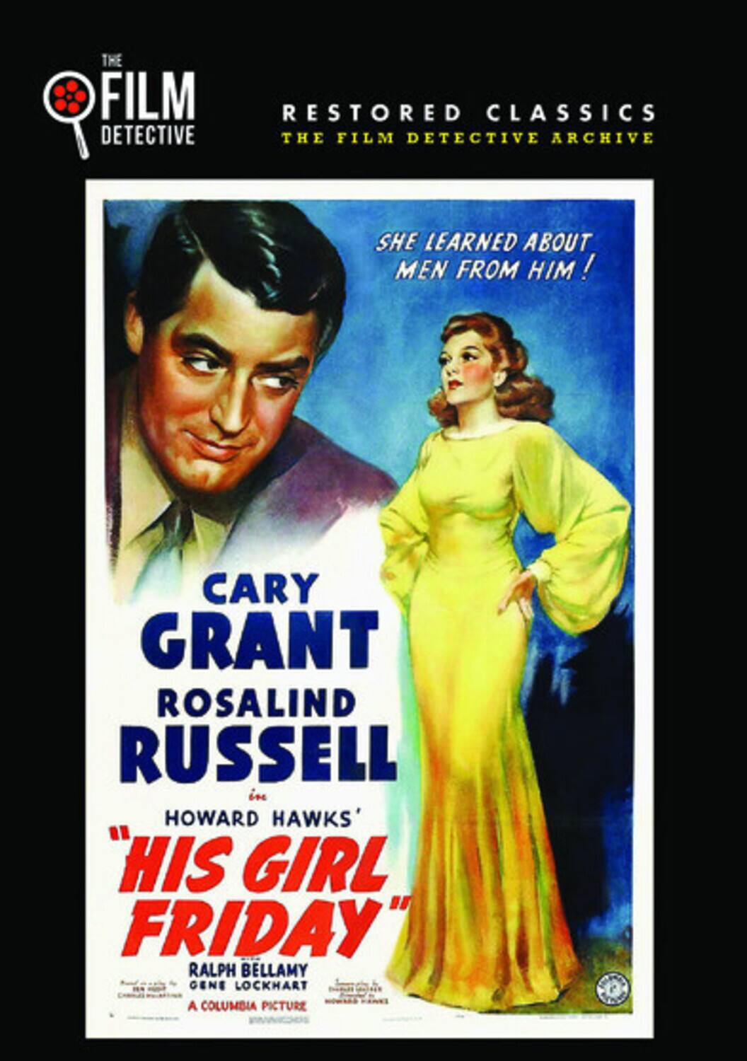 Front. His Girl Friday   - DVD.