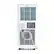 Alt View 8. NewAir - NewAir Portable Air Conditioner 10K BTUs 6000 BTU DOE Cools up to 600 sq ft - White.