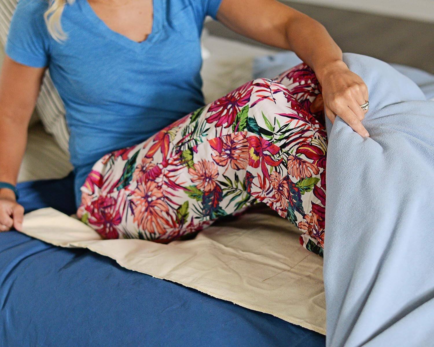 Alt View 2. Thermophore - Battle Creek Bed Warmer with Three-Temp Settings and 8-Hour auto Shut-Off, Provides Low, Gentle Warmth All Night Long. - Tan.