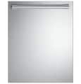 Monogram - 24" Top Control Smart Built-In Stainless Steel Tub Dishwasher with 3rd Rack, 40 dBA, and Advanced Water System - Stainless Steel