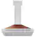 Alt View 11. ZLINE - ZLINE 36 in. Convertible Stainless Steel Range Hood with Copper Shell and Stainless Steel Handle (KB4STX-C-36) - Stainless Steel.