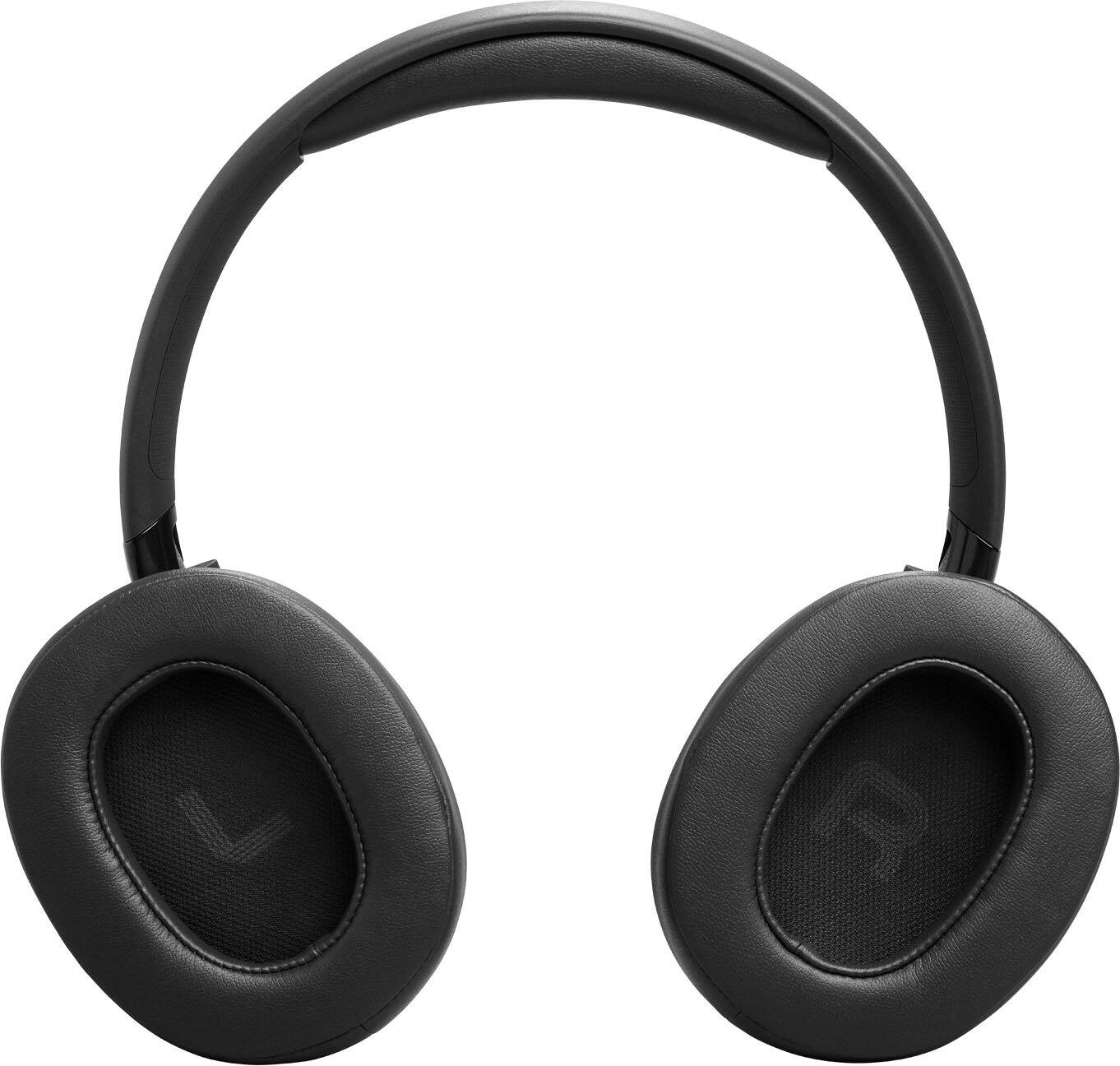 Left. JBL - Tune 780NC - Bluetooth wireless over-the-ear Noise Cancelling headphones - 2026 - Black.