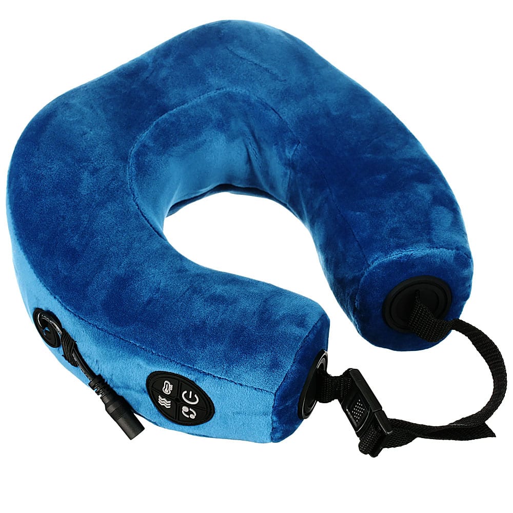 Conair - HEATSHIATSU ™ Neck Rest with Vibration, Heat & Shiatsu Massager - Blue price history on PriceWatchPro