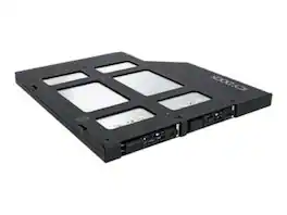 Icy Dock - 2 x M.2 NVMe SSD Mobile Rack Enclosure for Ultra Slim ODD Bay (9.5mm)