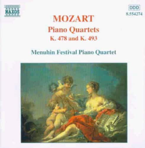 Menuhin Festival Piano Quartet - Piano Quartet G Minor / Piano Quartet E Flat Maj  - COMPACT DISCS