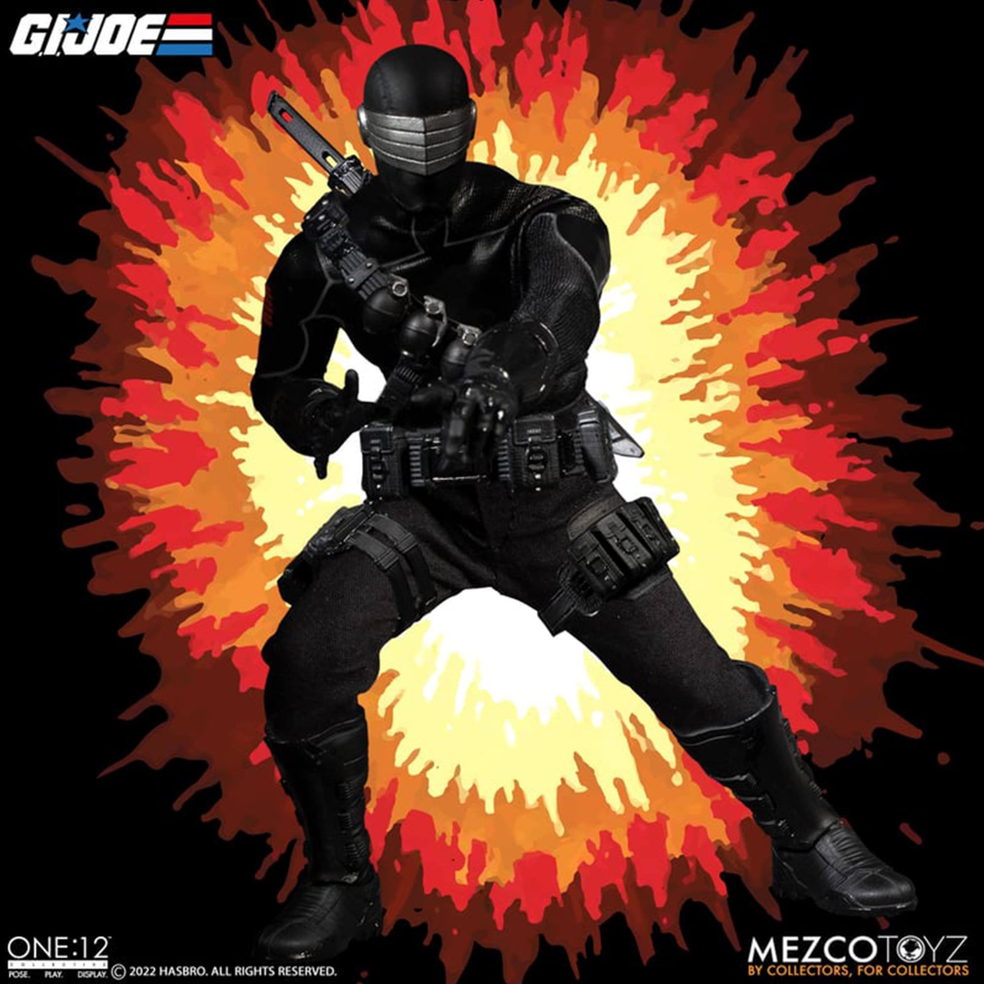 GI JOE = ONE:12 POSE PLAT DISPLAY  
2022 HASBRO. ALL RIGHTS RESERVED.  
MEZCOTOYZ BY COLLECTORS, FOR COLLECTORS