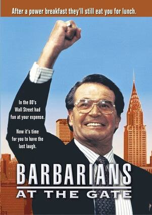 Front. Barbarians at the Gate - DVD.