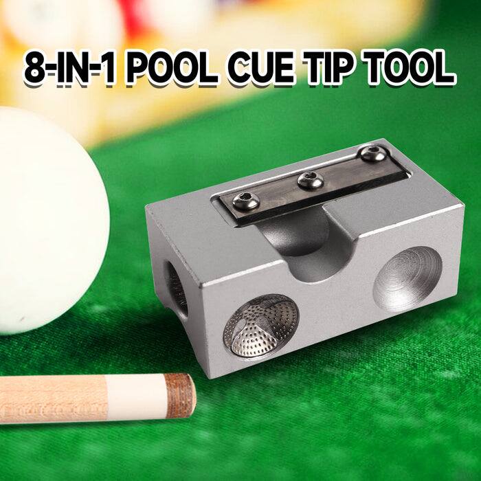 8-IN-1 POOL CUE TIP TOOL