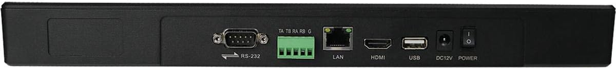 TA TB RA RB G I O RS-232 LAN HDMI USB DC12V POWER