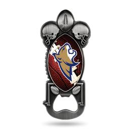 Rico Industries - Montana State Bobcats Party Starter Magnetic Metal Bottle Opener - Multi