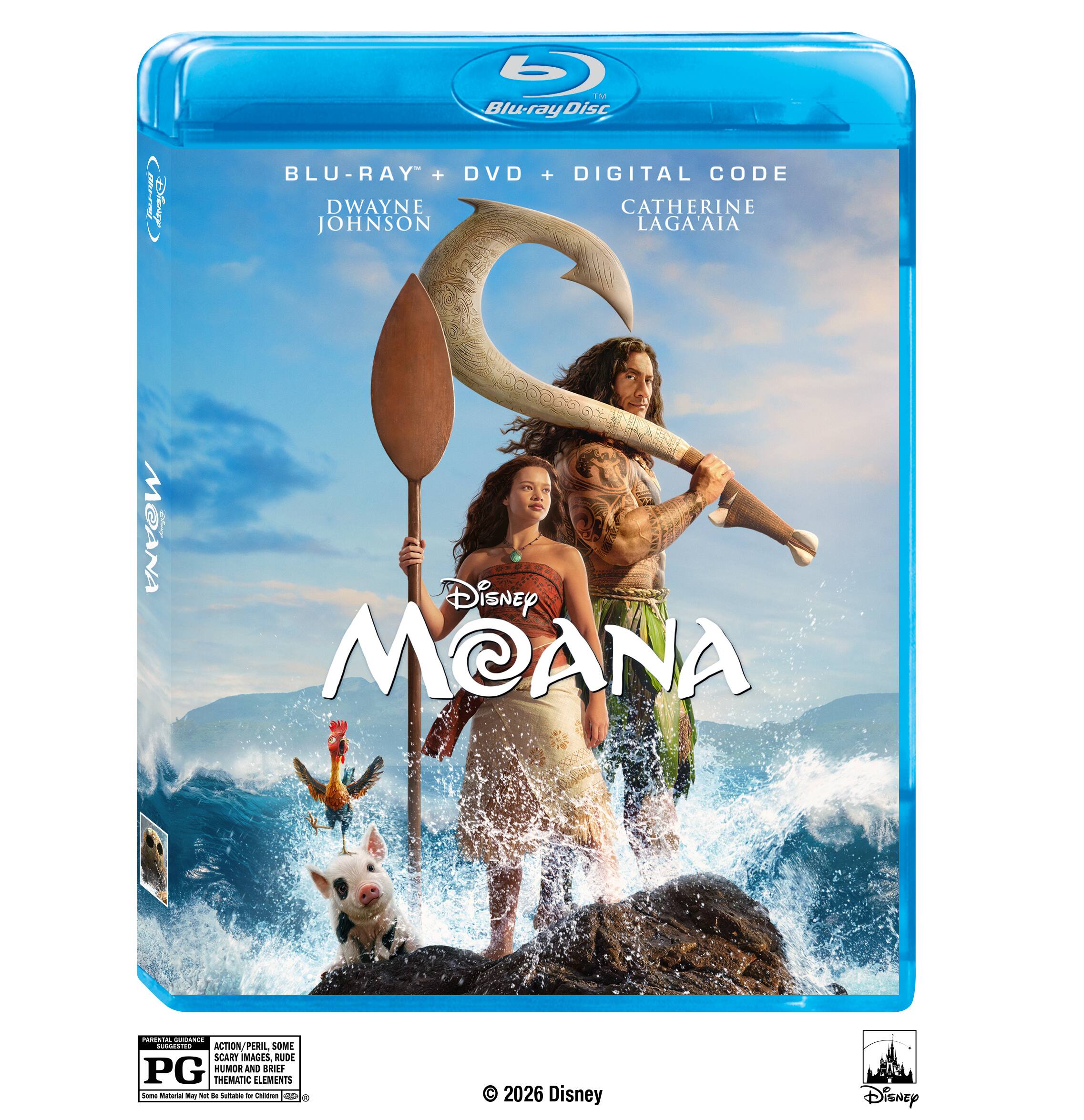Moana (2026) (Blu-ray + Digital) [Standard]