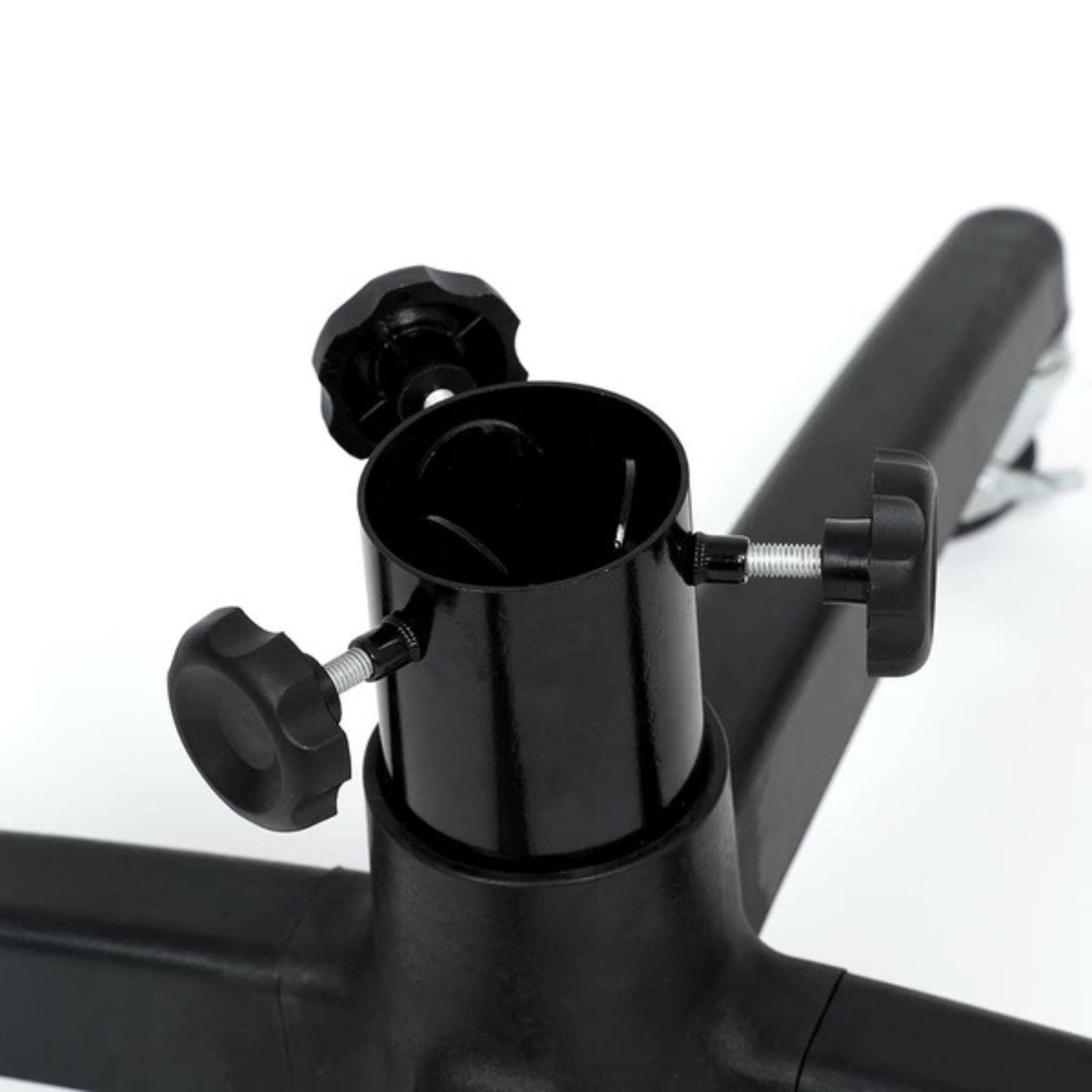 Alt View 5. Tree Keeper - Adjustable Rolling Christmas Tree Stand for Trees 6'-9' - Black - Black.