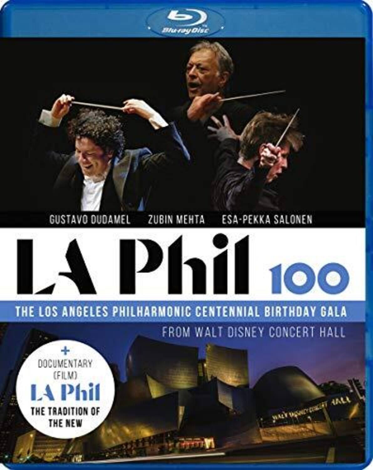 Front. LA Philharmonic Orchestra & Gustavo Dudamel - LA Phil 100   - BLU-RAY.