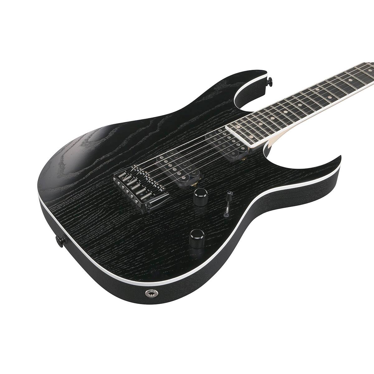 Alt View 5. Ibanez - Ibanez RG Prestige Series RGR662AHBF Electric Guitar, Weathered Black.