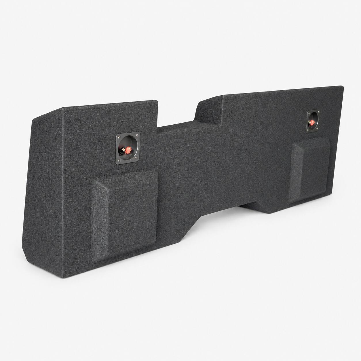 Alt View 5. SoundBox - SoundBox LCE-GC019/10D, Chevy Silverado / GMC Sierra Crew Cab Dual 10 Subwoofer Enclosure, 2014-2018.