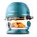 Front. Fritaire - Non-Toxic Air Fryer - Glass Air Fryer, 5qt, Teflon-Free, PFOA- Free, w/ Accessories - Rotisserie and Tumbling Basket - Sage Green.
