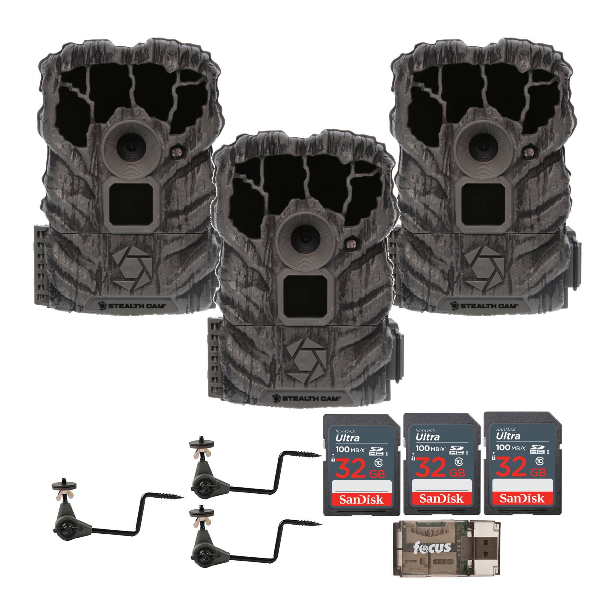 Stealth Cam - Browtine 14MP Camera (3-Pack) Bundle price history on PriceWatchPro