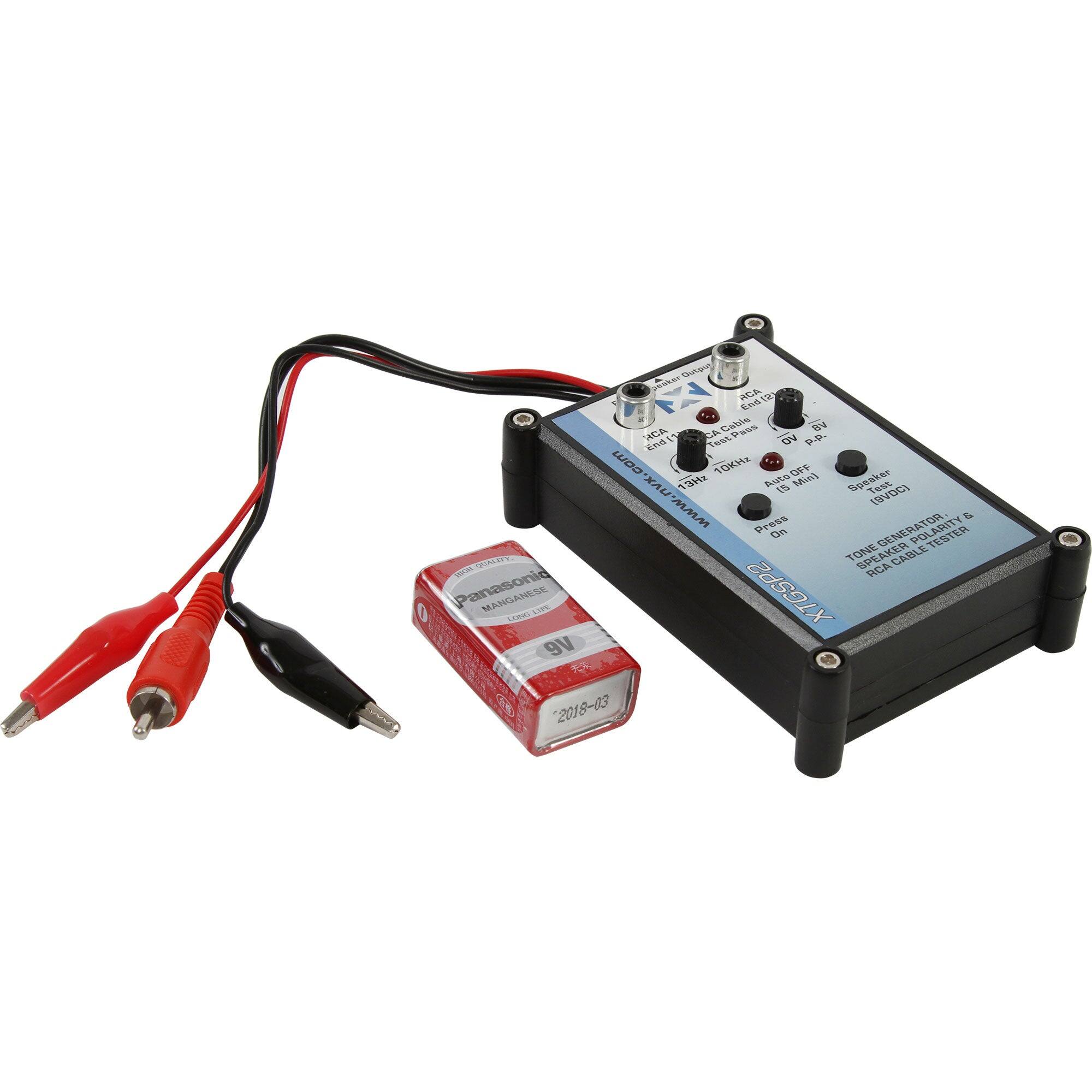 0 GLALEO sAm masonic 100% HM 9V Cited Pnnkan RGA En MCA CA Cable a 1o THSLP a D. ama LUDO TOKHE 07 9F 13ks Nts IS Mim) Spesker Test (9voc) R a Pross da GENERATOR FTIA PP x TESTER TONE SPEAKER CABL RICA XTGSP2 2018-03