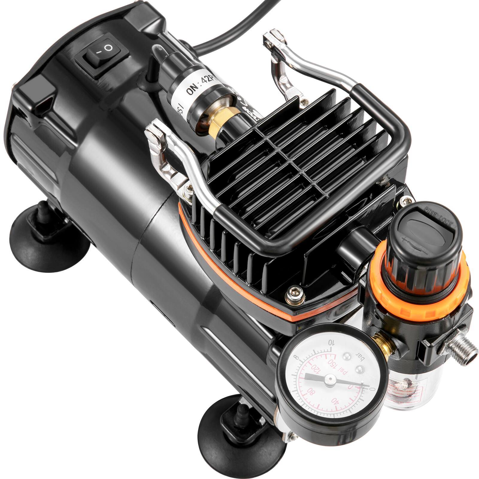 - O 42P ON: 42P NO IS I PISTOCK BISE LOCK 8 10 bar 120 150 psi J 0 80 I 40

Corrected text:
- O 42P ON: 42P NO IS I PISTOCK BISE LOCK 8 10 bar 120 150 psi J 0 80 I 40