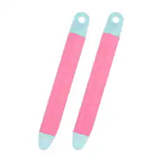 Front. Unique Bargains - 2pcs High Sensitivity Universal Stylus Pens for Touch Screen Devices, Phone, Tablet, Laptop - Pink.