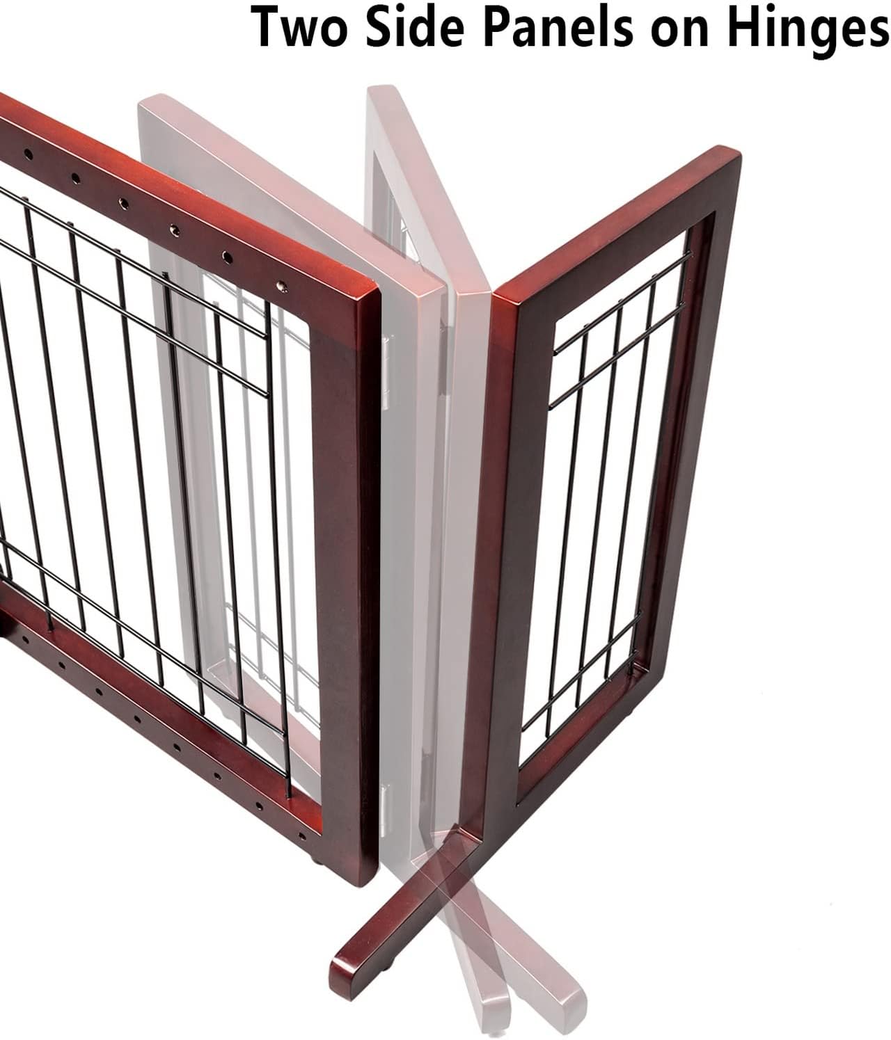 Two Side Panels on Hinges