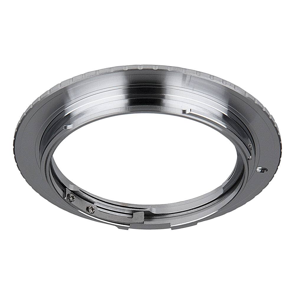 Left. Fotodiox - Lens Adapter - Compatible with Contax / Yashica (CY) Mount Lenses to fit Canon EF/EF-S Mount Cameras.