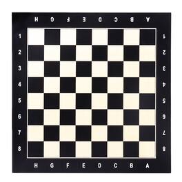 GSE Games & Sports Expert - Beech & Black Maple Inlaid Chessboard, Professional Tournament Chess Board Only - 15.75" x 15.75"