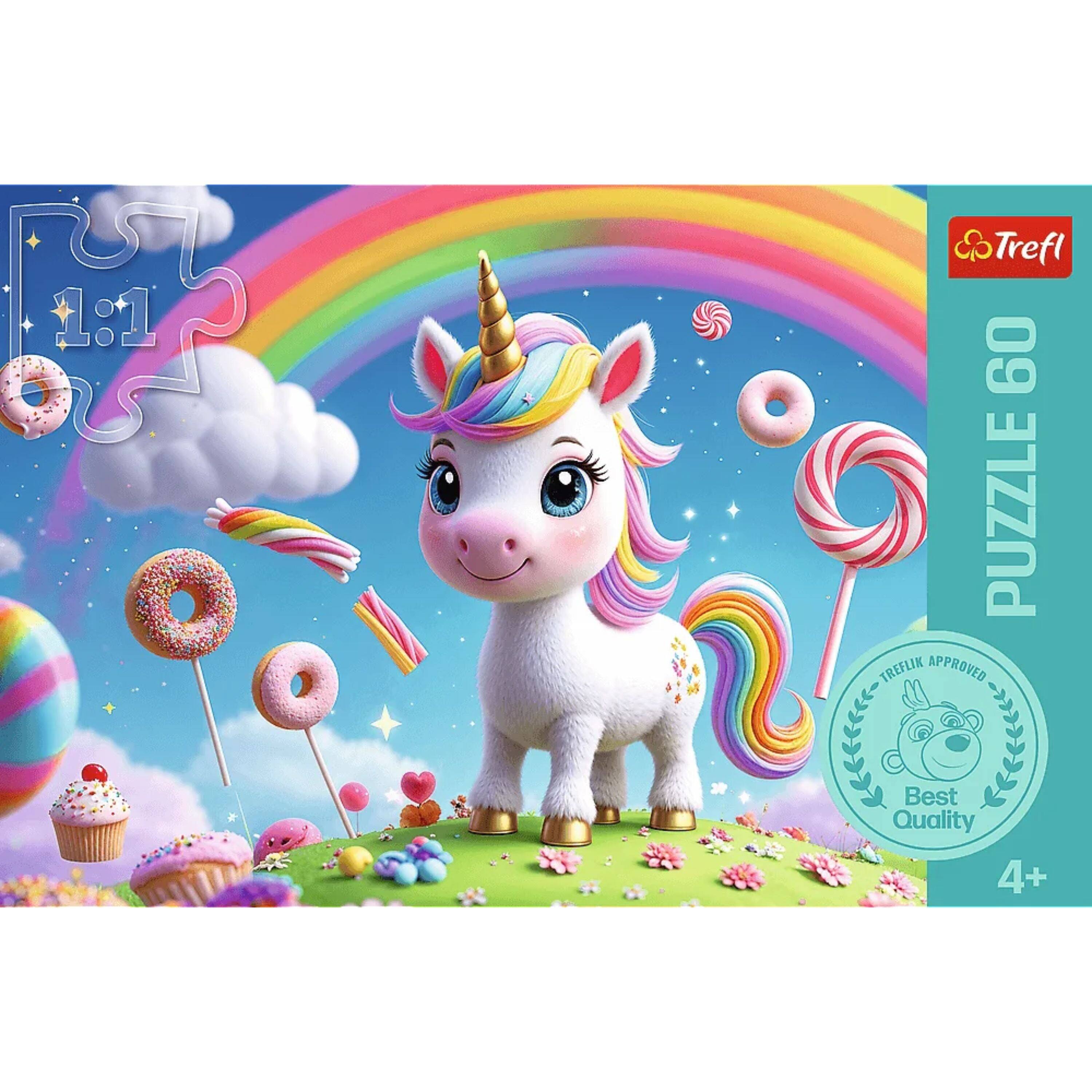 1:1  
Trefl 60  
TREFLIK APPROVED PUZZLE  
Best Quality  
4+
