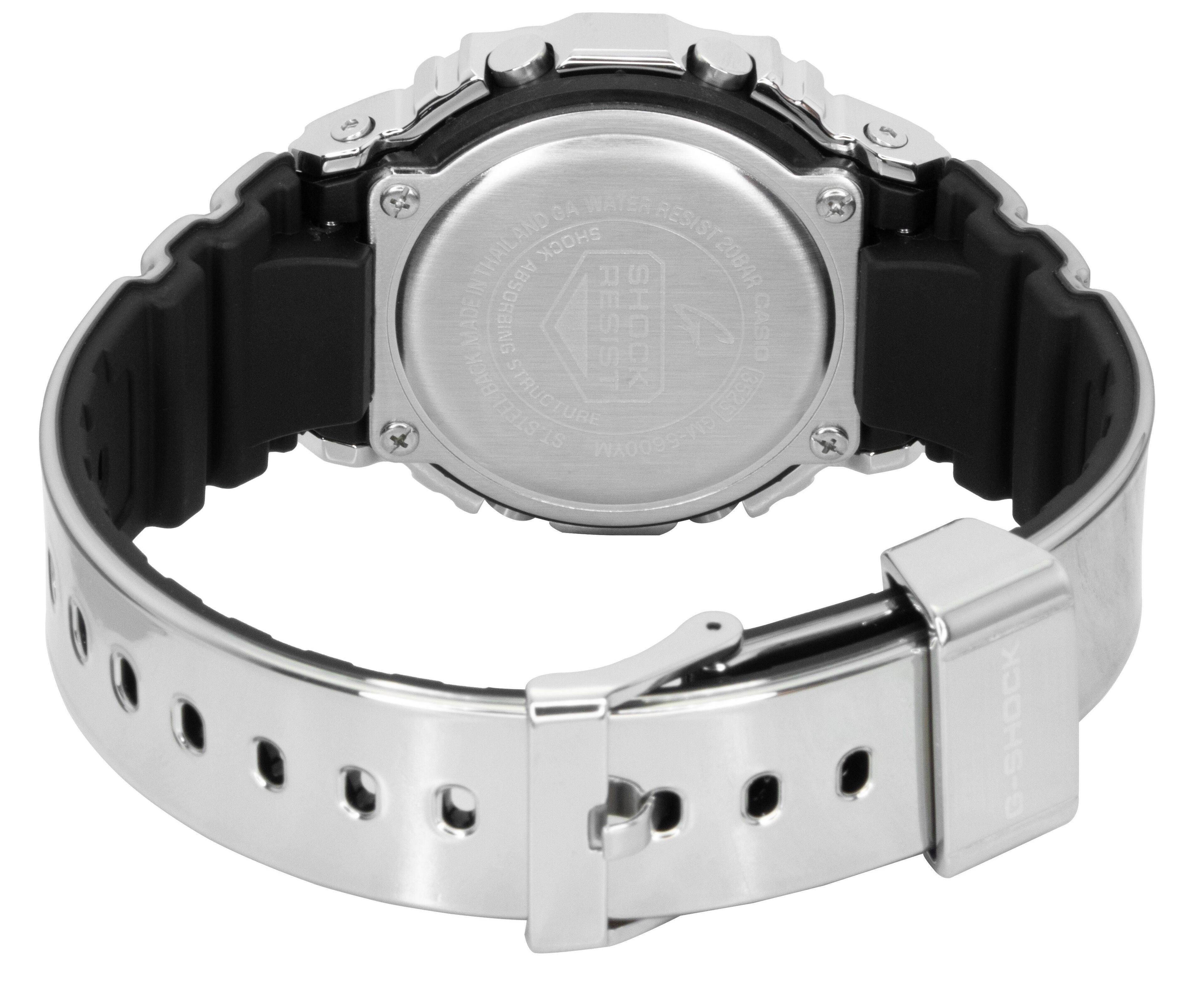 GA WATER SHOCK RESIST 20BAR RESIST THAILAND 20BAR BACK MADE IN ABSORBING RESIST SHOCK CASIO G-SHOCK