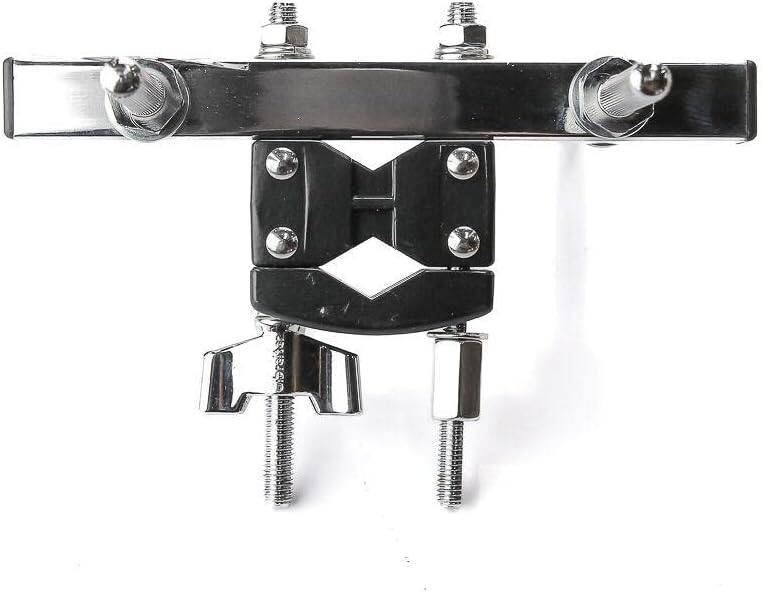 Back. Gibraltar Hardware - 2 Post Accessory Mount Clamp, 8" Percussion Mounting Bar, Includes Four 9.5mm Knurled Posts, Cymbal Stand Downtube Clamp.