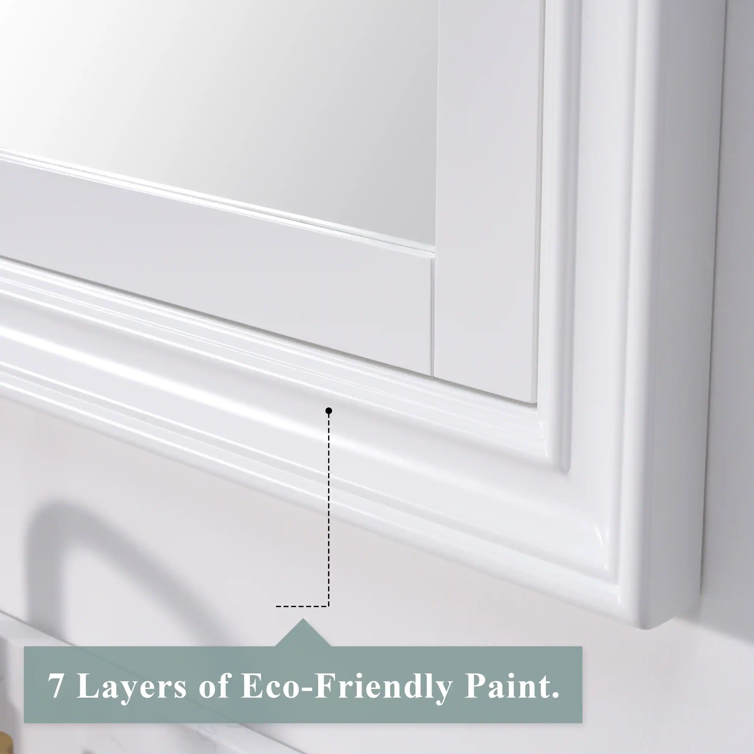 7 Layers of Eco-Friendly Paint.