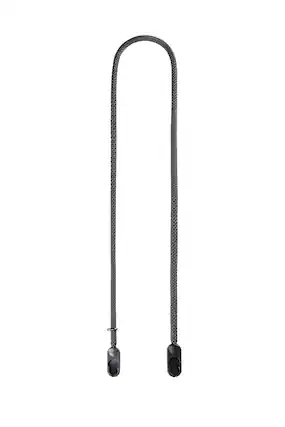 Front. Peak Design - Form Rope Camera Strap Long Black - Black.