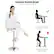 Ergonomic Backrest Design: Provide a soft back support. Correct sitting posture, back muscle relaxation. X Backless stool easily causes fatigue.