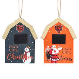 The Memory Company - Chicago Bears 2-Pack Countdown Ornament Set - Multicolor