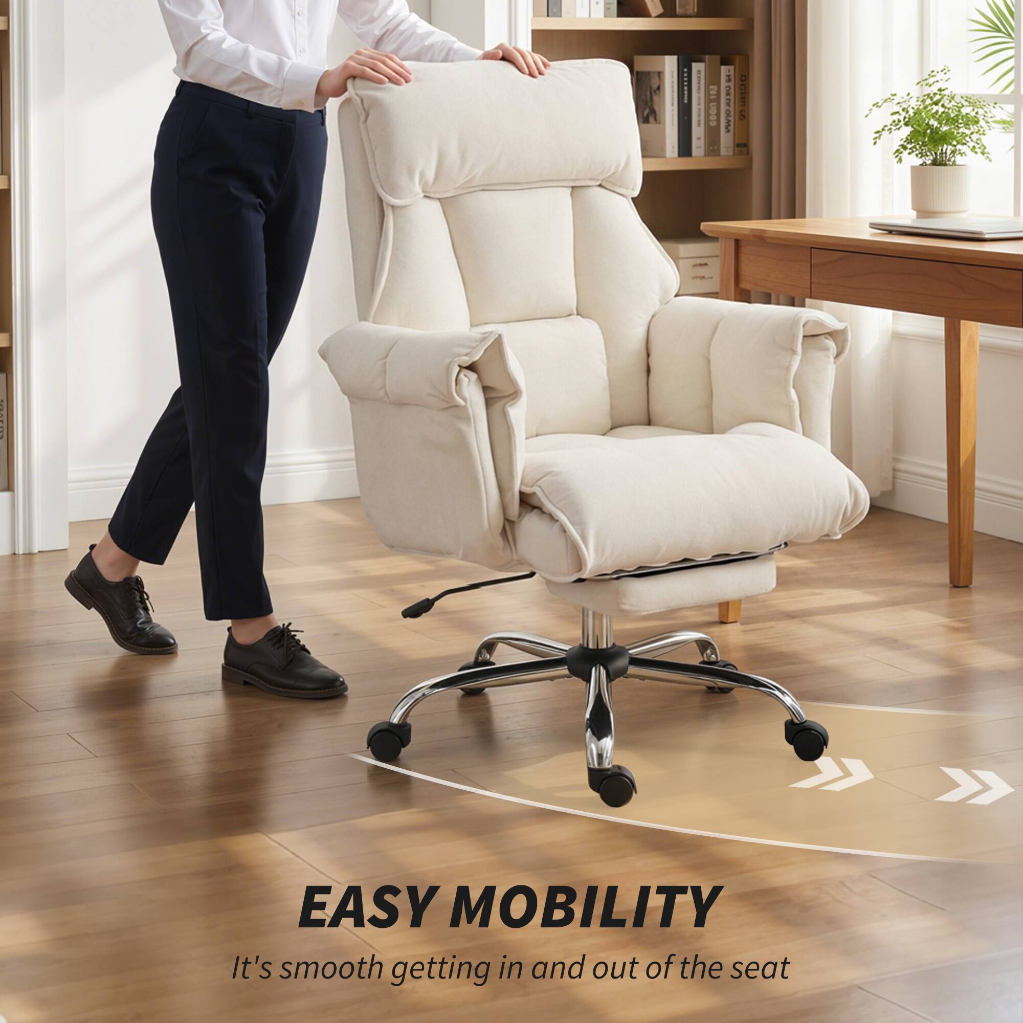 EASY MOBILITY  
It's smooth getting in and out of the seat