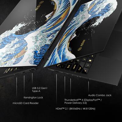 MSI Prestige 13”AI+ Ukiyoe Edition 13.3 MSI Prestige 13”AI+ Ukiyoe Edition 13.3